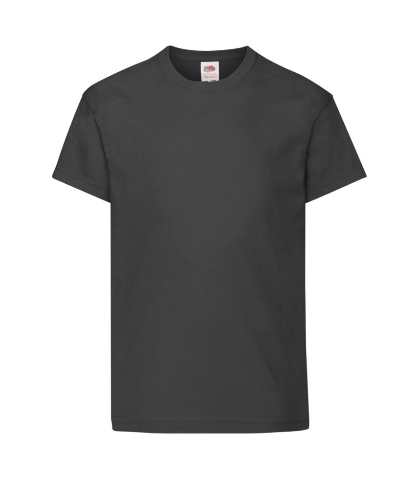 Дитяча футболка хлопок чорна 019-36 від компанії Інтернет-магазин молодіжного одягу "Bagsmen" - фото 1