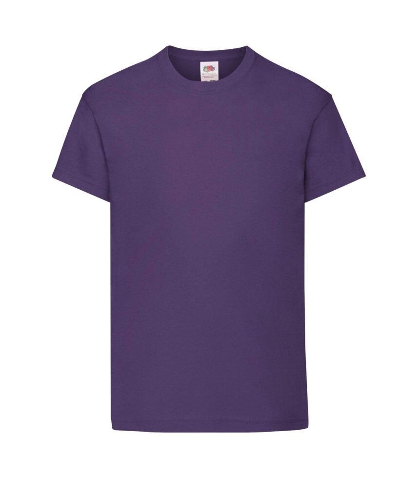 Дитяча футболка хлопок фіолетова 019-PE від компанії Інтернет-магазин молодіжного одягу "Bagsmen" - фото 1