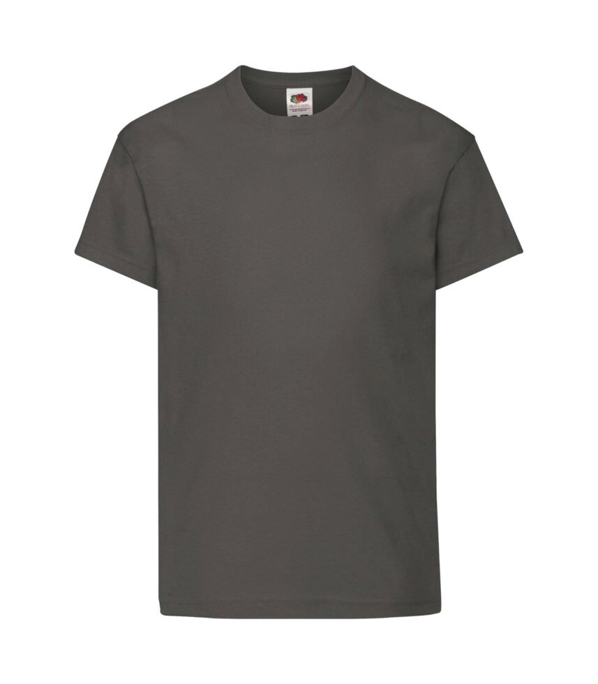 Дитяча футболка хлопок темно-сіра 019-GL від компанії Інтернет-магазин молодіжного одягу "Bagsmen" - фото 1
