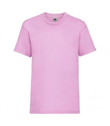 Дитяча футболка однотонна рожева 033-52 від компанії Інтернет-магазин молодіжного одягу "Bagsmen" - фото 1