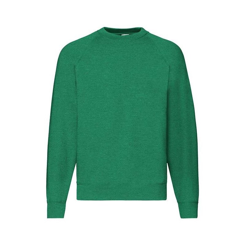 Дитячий утеплений реглан однотоий зелений меланж 039-РХ від компанії Інтернет-магазин молодіжного одягу "Bagsmen" - фото 1
