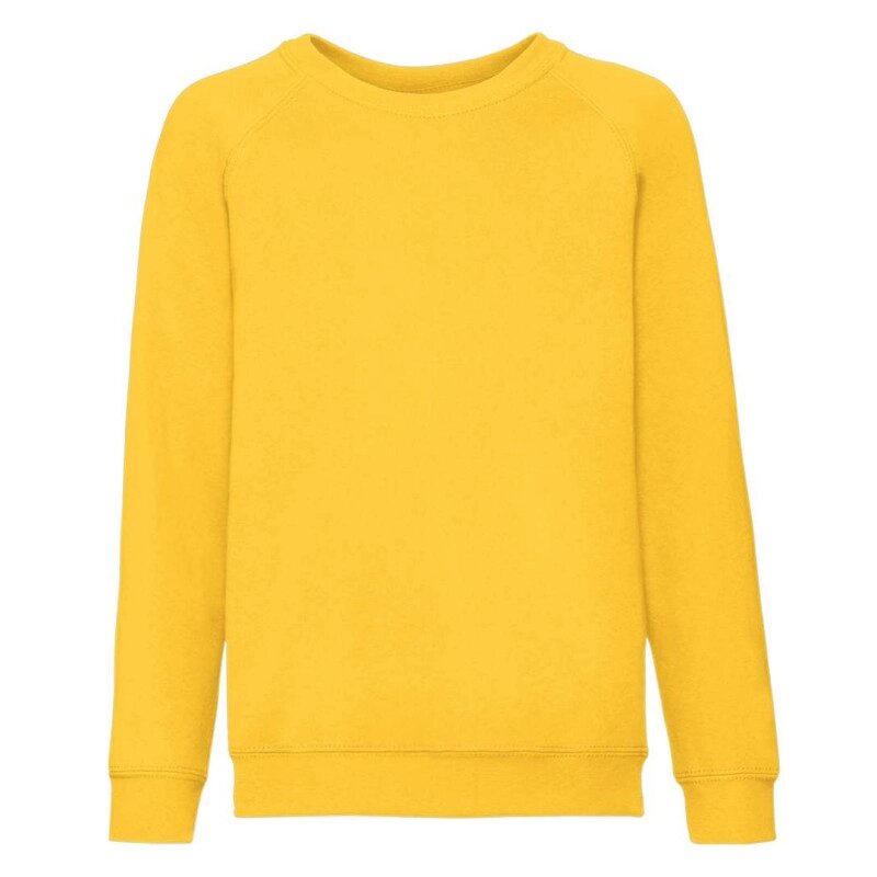 Дитячий утеплений реглан однотонний жовтий 039-34 від компанії Інтернет-магазин молодіжного одягу "Bagsmen" - фото 1