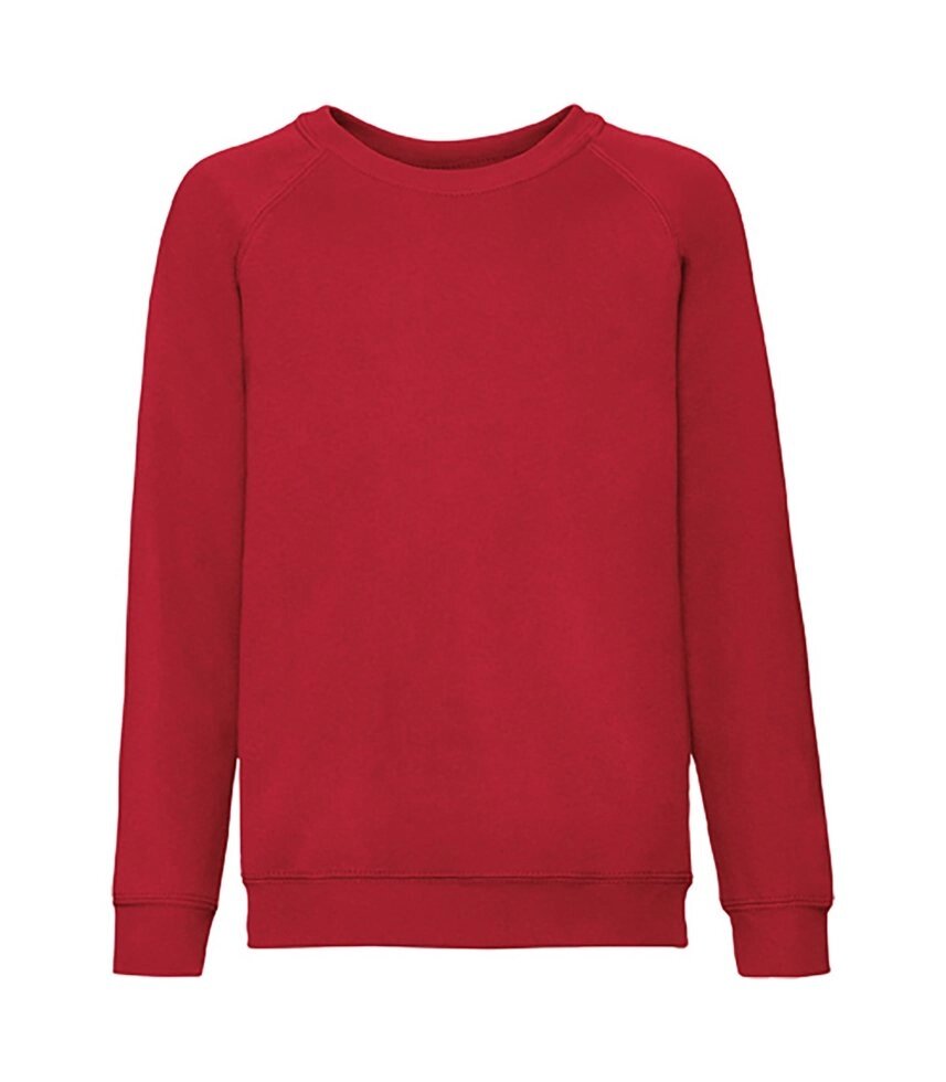 Дитячий утеплений реглан преміум червоний 033-40 від компанії Інтернет-магазин молодіжного одягу "Bagsmen" - фото 1