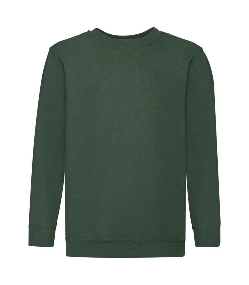 Дитячий утеплений светр преміум темно-зелений 031-38 від компанії Інтернет-магазин молодіжного одягу "Bagsmen" - фото 1