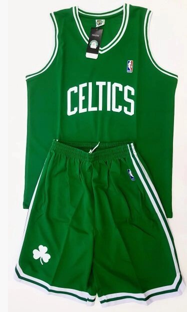Доросла баскетбольна форма CELTICS зелена від компанії Інтернет-магазин молодіжного одягу "Bagsmen" - фото 1