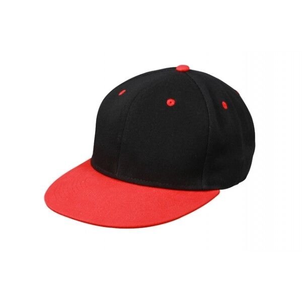 Кепка снепбек червоно-чорна 6581-40 від компанії Інтернет-магазин молодіжного одягу "Bagsmen" - фото 1