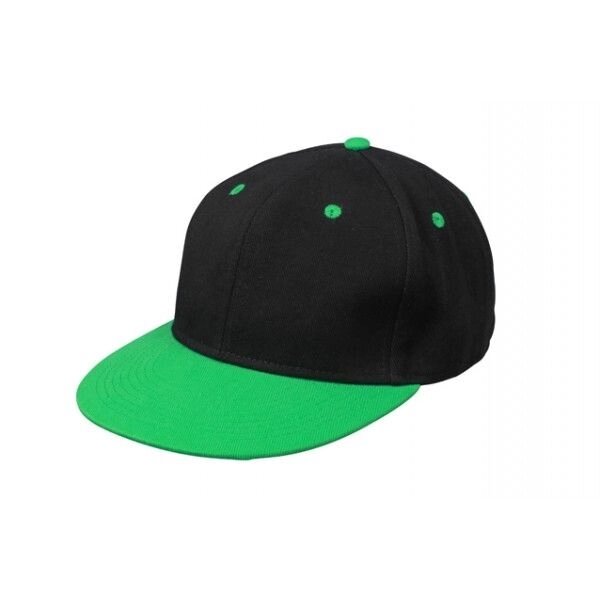 Кепка снепбек зелено-чорна 6581-47 від компанії Інтернет-магазин молодіжного одягу "Bagsmen" - фото 1