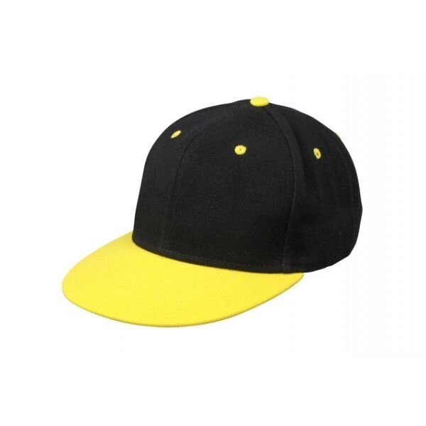 Кепка снепбек жовто-чорна 6581-34 від компанії Інтернет-магазин молодіжного одягу "Bagsmen" - фото 1