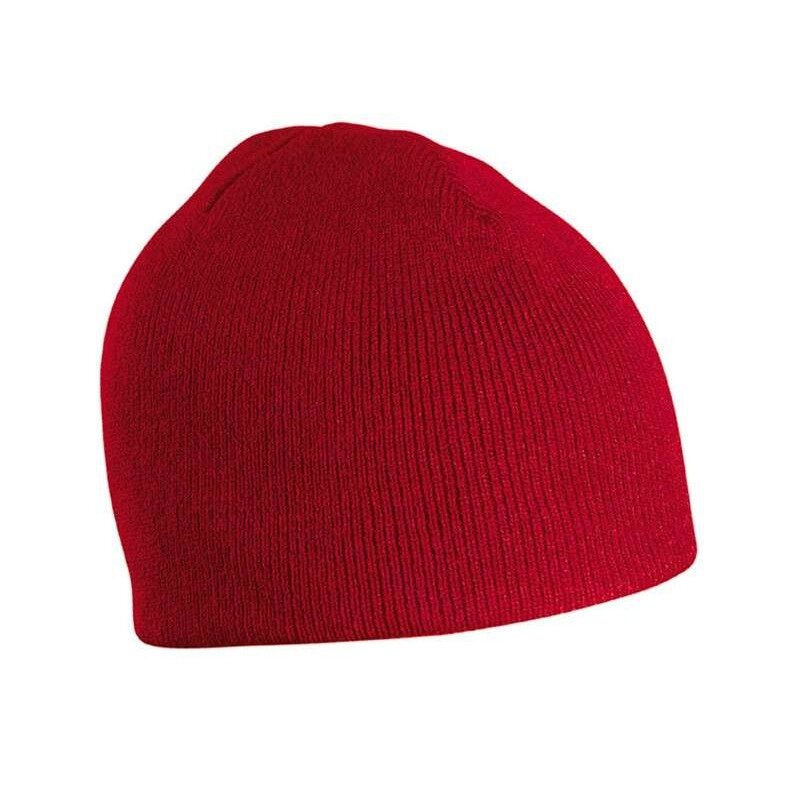 Класична зимова шапка бордова 7580-1 від компанії Інтернет-магазин молодіжного одягу "Bagsmen" - фото 1