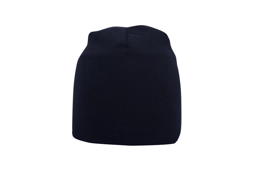 Класична зимова шапка чорна Cotton Beanie від компанії Інтернет-магазин молодіжного одягу "Bagsmen" - фото 1
