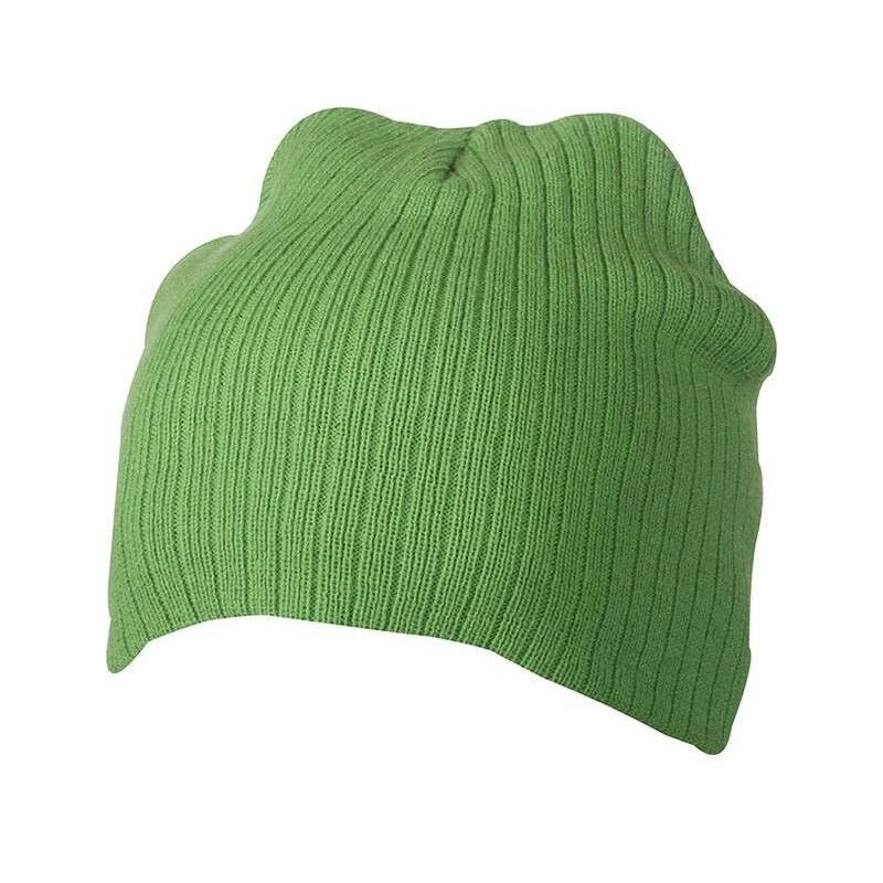 Класична зимова шапка салатова 7923-ЛМ від компанії Інтернет-магазин молодіжного одягу "Bagsmen" - фото 1