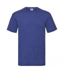 Чоловіча футболка однотонна синій меланж 036-R6