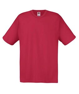 Чоловіча футболка хлопок темно-червона 082-BX