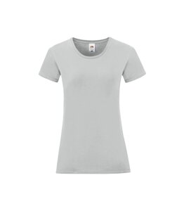 Жіноча футболка однотонна сіра 432-XW