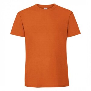 Чоловіча футболка щільна помаранчева 422-44