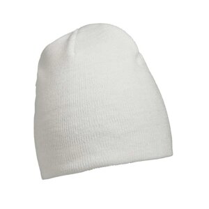 Класична зимова шапка біла 7580-30