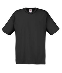 Чоловіча футболка хлопок чорна 082-36