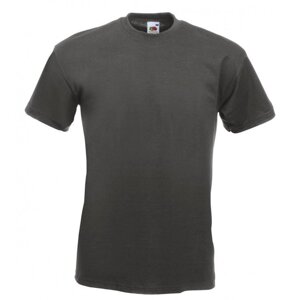 Чоловіча футболка щільна преміум темно-сіра 044-GL