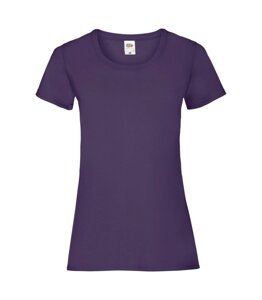 Жіноча футболка хлопок фіолетова 372-РЕ