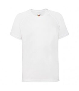 Дитяча спортивна футболка однотонна біла 013-30