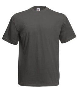 Чоловіча футболка однотонна темно-сіра 036-GL