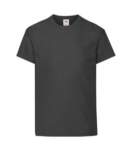 Дитяча футболка хлопок чорна 019-36