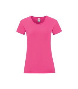 Жіноча футболка однотонна малинова 432-57