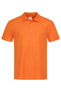 Чоловіча футболка поло помаранчева Polo Men