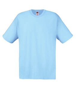Чоловіча футболка хлопок блакитна 082-YT