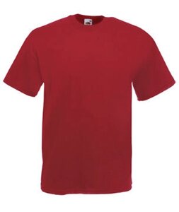Чоловіча футболка однотонна темно-червона 036-BX