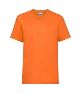 Дитяча футболка однотонна помаранчева 033-44