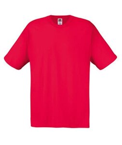 Чоловіча футболка хлопок червона 082-40