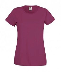 Жіноча легка футболка бордова 420-41