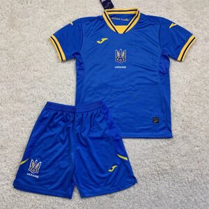 Дитяча футбольна форма збірної України синя