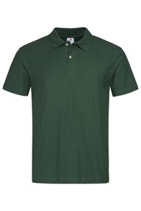 Чоловіча футболка поло темно зелена Polo Men