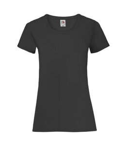 Жіноча футболка щільна чорна 424-36