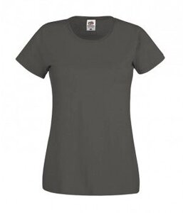 Жіноча легка футболка темно-сіра 420-GL