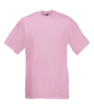 Чоловіча футболка однотонна рожева 036-52 - переваги