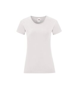 Жіноча футболка однотонна біла 432-30