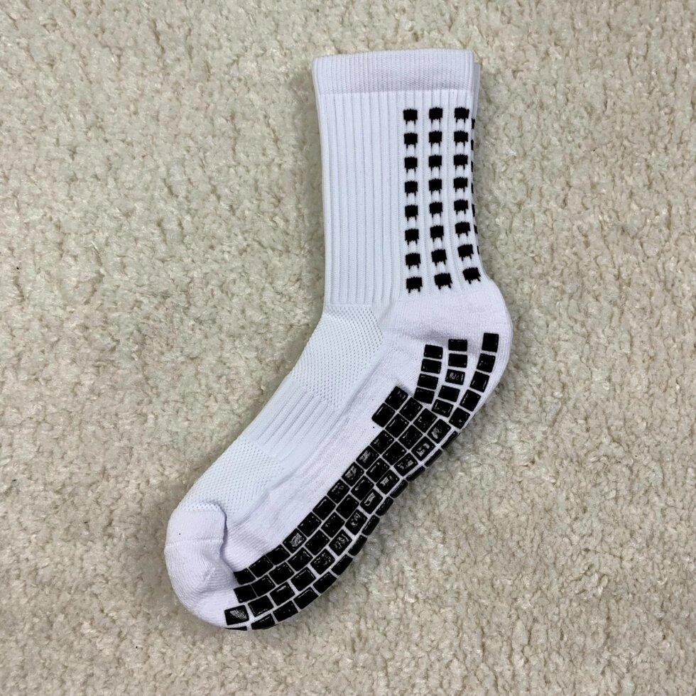 Шкарпетки тренувальні білі від компанії Інтернет-магазин молодіжного одягу "Bagsmen" - фото 1