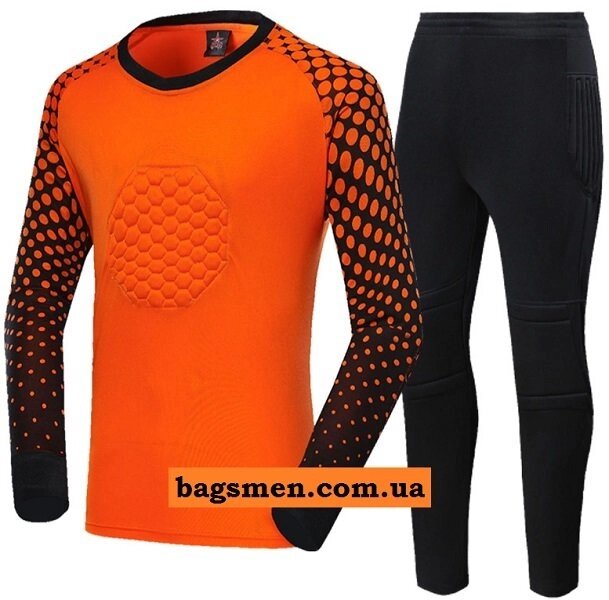 Воротарська форма помаранчева від компанії Інтернет-магазин молодіжного одягу "Bagsmen" - фото 1