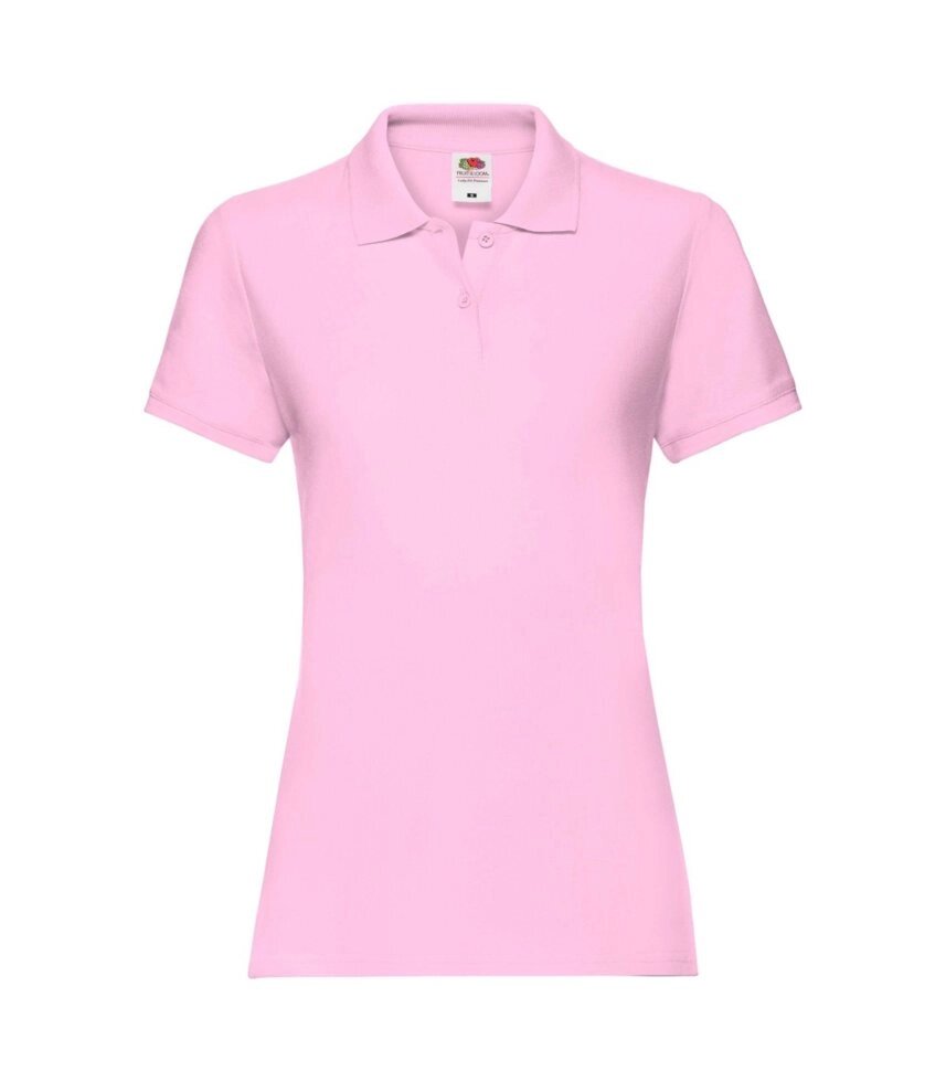 Женская футболка поло хлопок розовая 030-52 від компанії Інтернет-магазин молодіжного одягу "Bagsmen" - фото 1