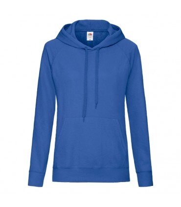 Женская кофта с капюшоном легкая синяя 148-51 від компанії Інтернет-магазин молодіжного одягу "Bagsmen" - фото 1