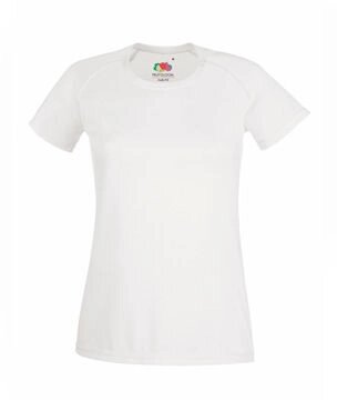 Женская спортивная футболка белая 392-30 від компанії Інтернет-магазин молодіжного одягу "Bagsmen" - фото 1