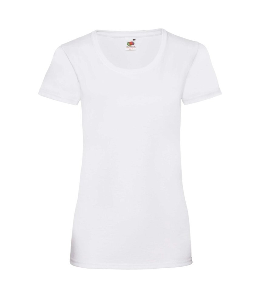 Жіноча футболка хлопок біла 372-30 від компанії Інтернет-магазин молодіжного одягу "Bagsmen" - фото 1