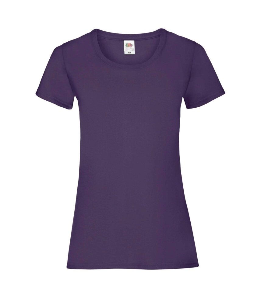 Жіноча футболка хлопок фіолетова 372-РЕ від компанії Інтернет-магазин молодіжного одягу "Bagsmen" - фото 1