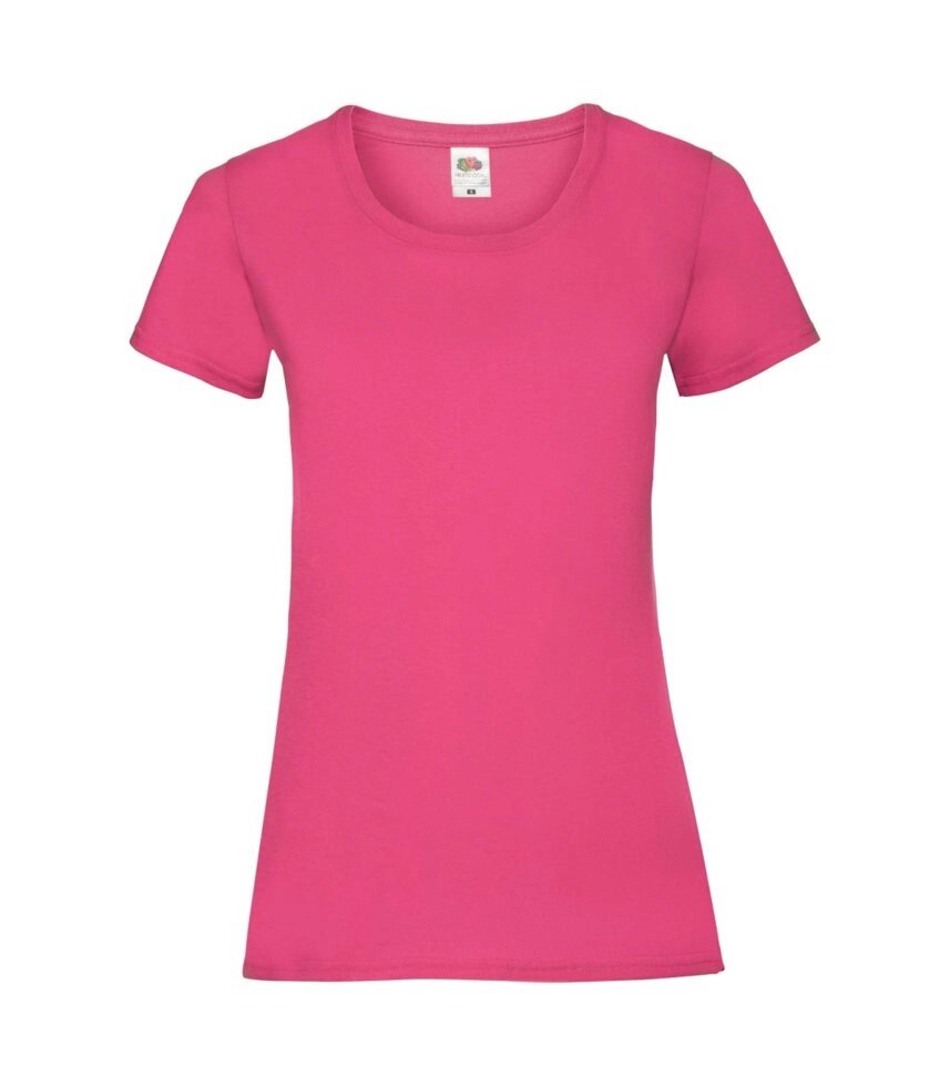Жіноча футболка хлопок малинова 372-57 від компанії Інтернет-магазин молодіжного одягу "Bagsmen" - фото 1