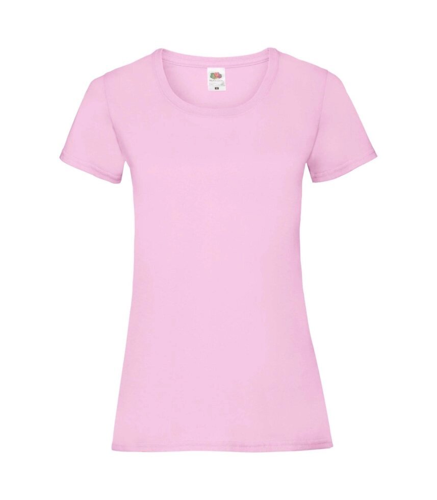 Жіноча футболка хлопок рожева 372-52 від компанії Інтернет-магазин молодіжного одягу "Bagsmen" - фото 1