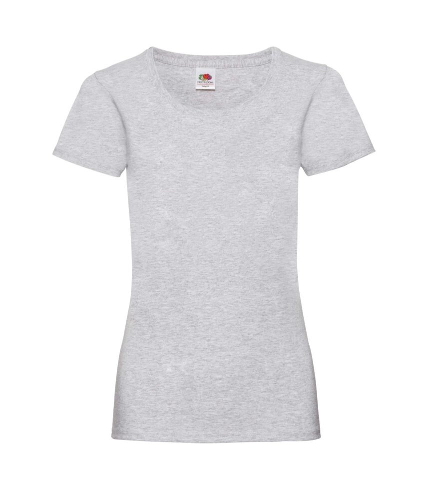 Жіноча футболка хлопок світло-сіра 372-94 від компанії Інтернет-магазин молодіжного одягу "Bagsmen" - фото 1