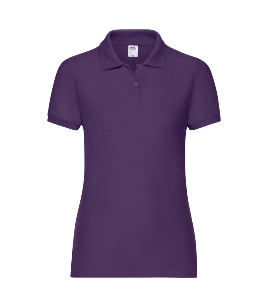 Жіноча футболка поло фіолетова 212-PE від компанії Інтернет-магазин молодіжного одягу "Bagsmen" - фото 1